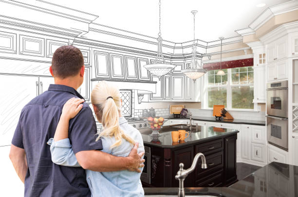 Professional Cabinet Refacing technician working in Malvern, PA